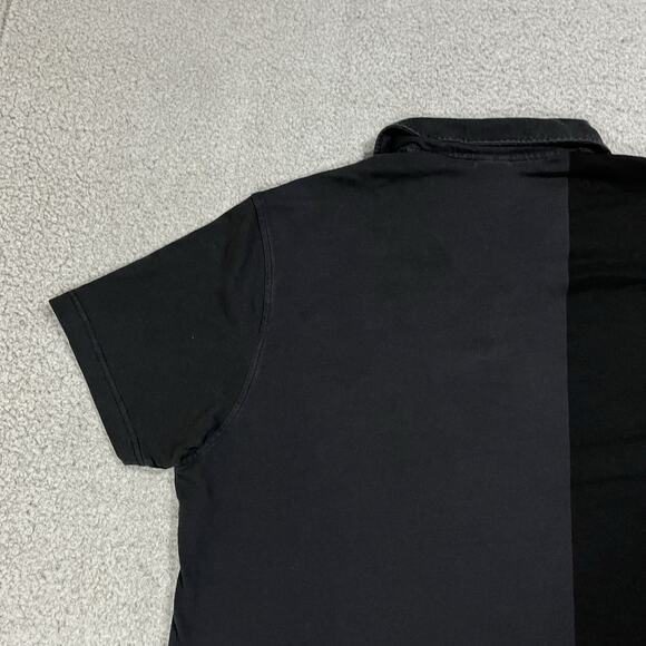 Nike Polo Shirt Mens Medium Gray Tennis Court Vintage Retro Agassi - Picture 12 of 15